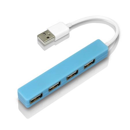 宜客莱 pure纯 粹系列USB集线器 HUB03BL蓝色图赏 | 邮乐官方推荐